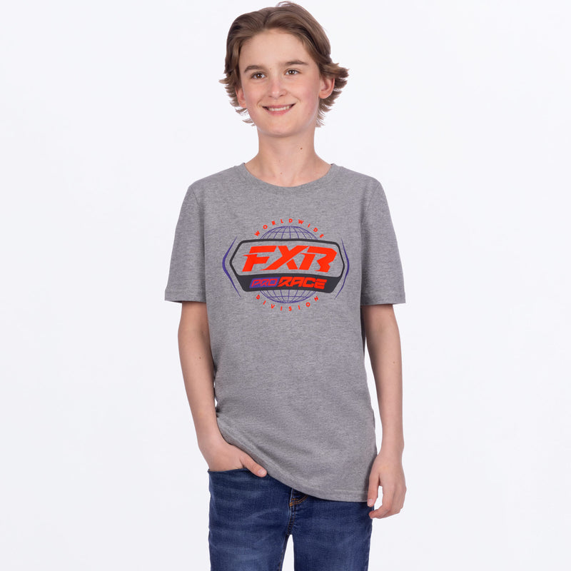 YthRaceDivisionPremium_T-Shirt_GreyHeatherRed_SKU_251534-_0720_Front