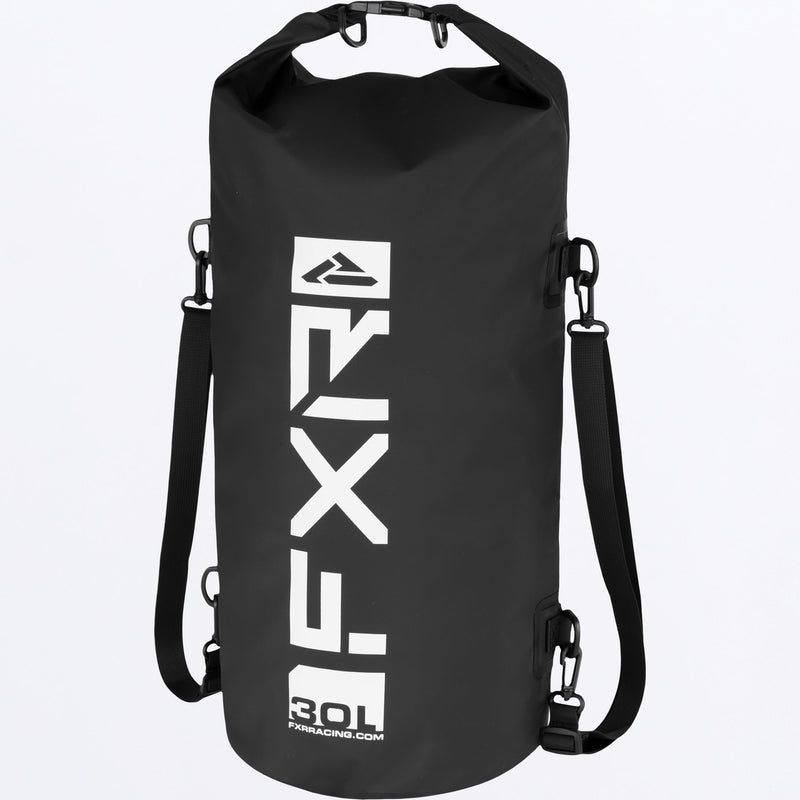 FXRDry30L_Bag_BlackWhite_243202-1001_SKU_Front