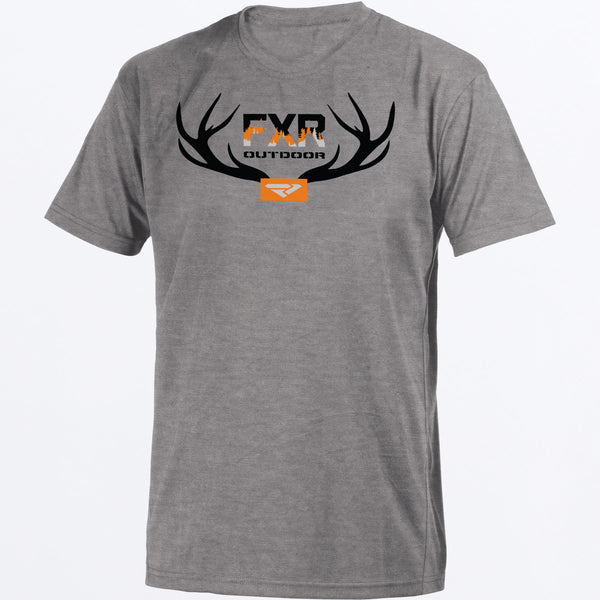 Antler_T-Shirt_M_GreyHeatherOrange-202075-0730