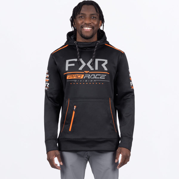 MRaceDivTechPO_Hoodie_BlackOrange_SKU_252036-_1030_Fron
