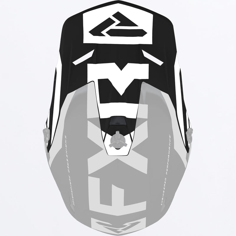 ClutchEvoLE_HelmetPeak_BlackWhite_221729-_1001_front