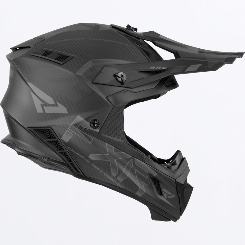 Helium Carbon Alloy Hjelm m/ FIDLOCK