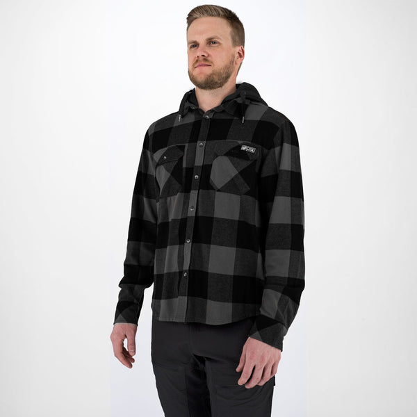 Miesten hupullinen Timber Hooded Flannel pusero