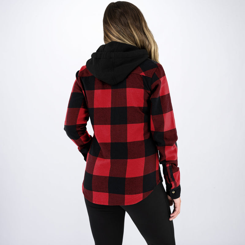 TimberHoodedFlannel_Shirt_W_RustBlack_211210-_3710_back