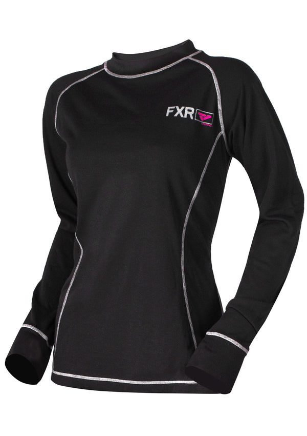 Naisten pitkähihainen Vapour 20% Merino LS Top hihaton aluspaita kypärähupulla