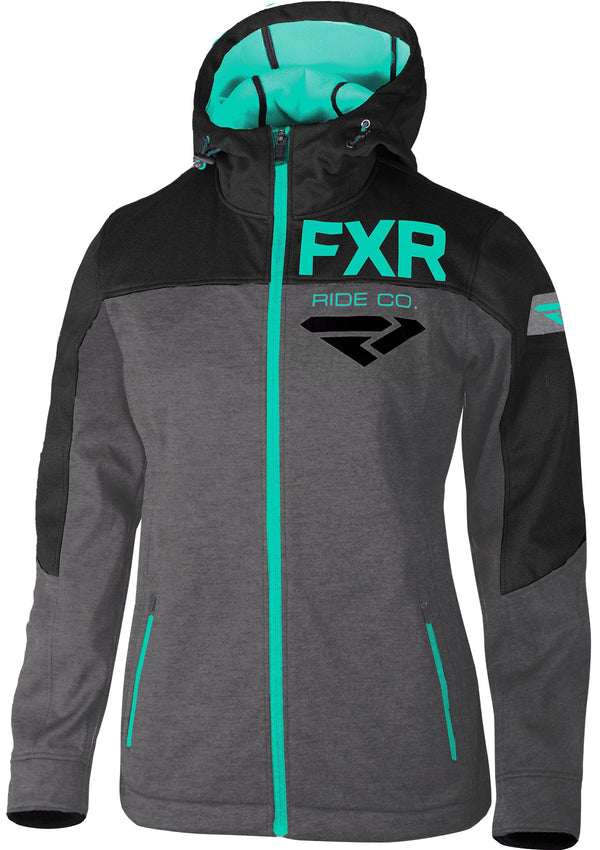 Ride Co Softshell-hettegenser 18S - Dame