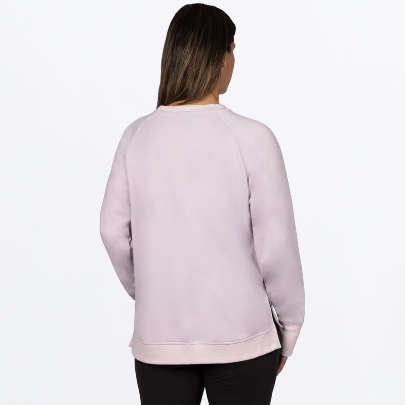 Dame Side Star Crewneck Pullover Sweater