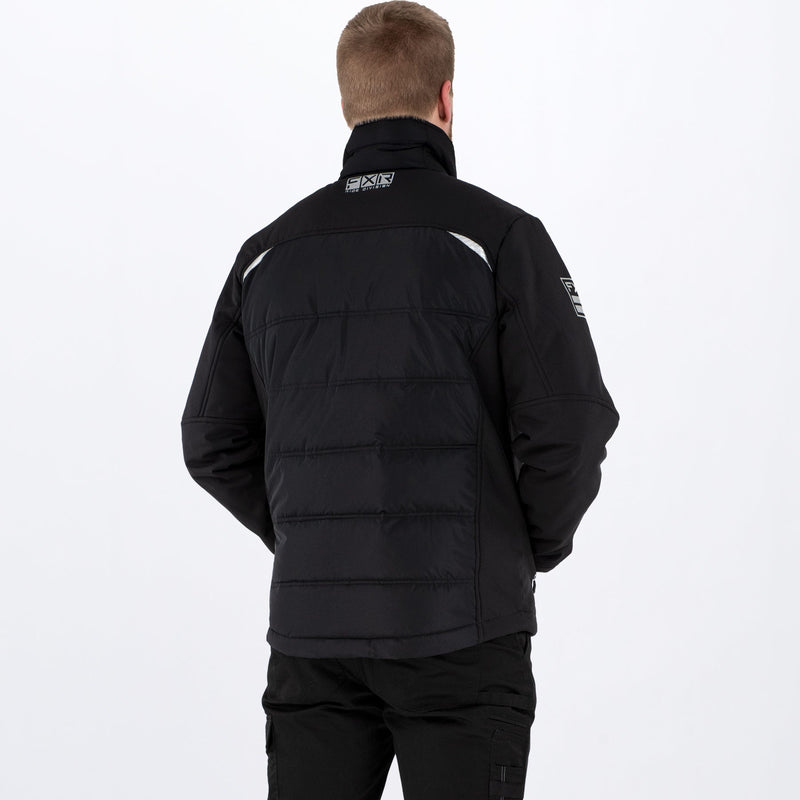 Miesten Podium Hybrid Synthetic Down ajotakki
