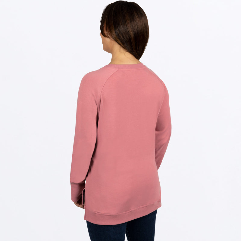 Dame Side Star Crewneck Pullover Sweater