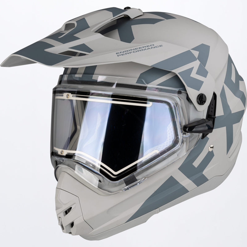 Torque X Evo Hjelm med elektrisk visir og solbeskyttelse