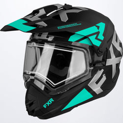 Torque X Evo Hjelm med elektrisk visir og solbeskyttelse
