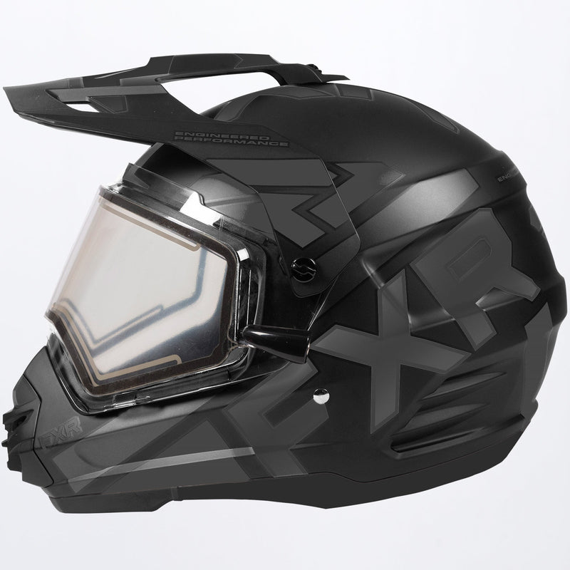 Torque X Evo Hjelm med elektrisk visir og solbeskyttelse