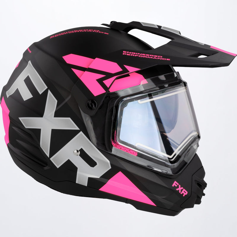 Torque X Evo Hjelm med elektrisk visir og solbeskyttelse