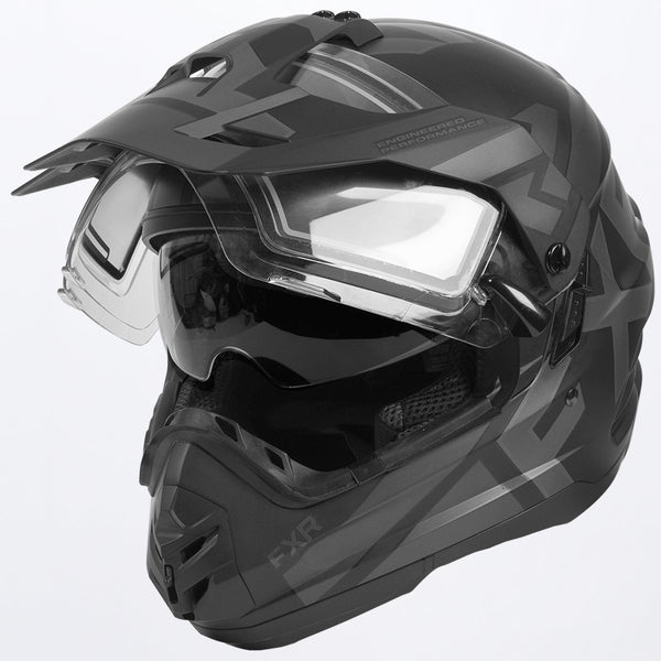 Torque X Evo Hjelm med dobbelt glass