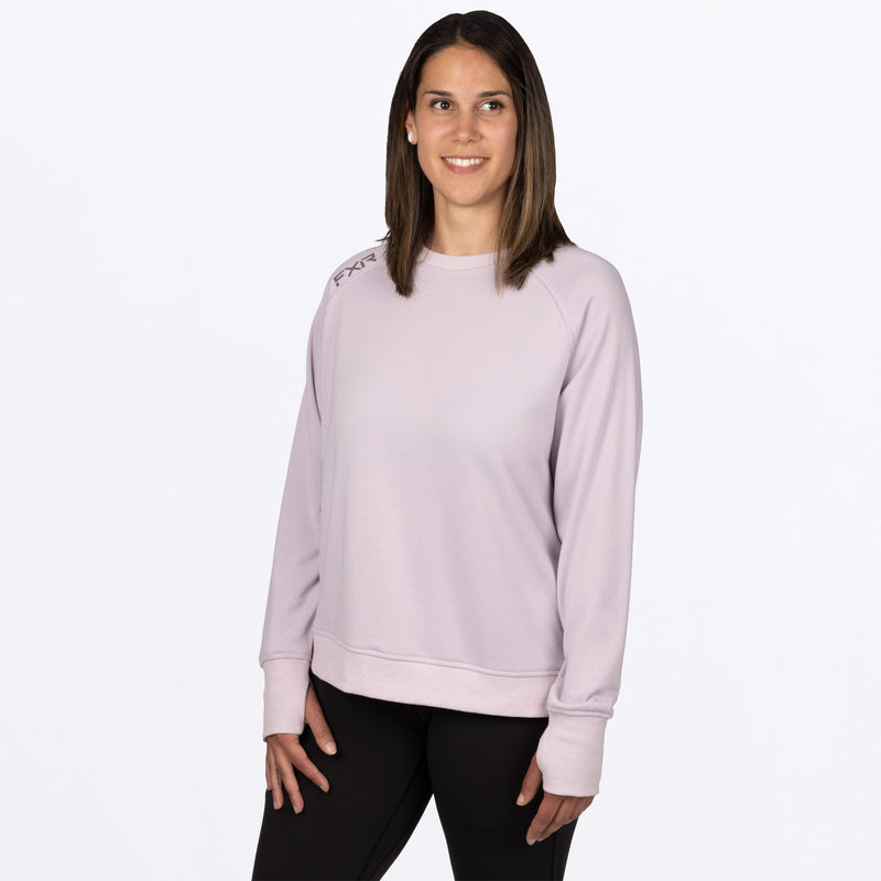Dame Side Star Crewneck Pullover Sweater