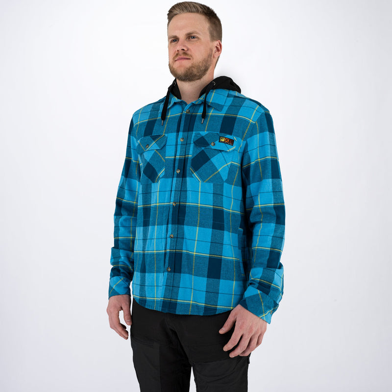Miesten hupullinen Timber Hooded Flannel pusero