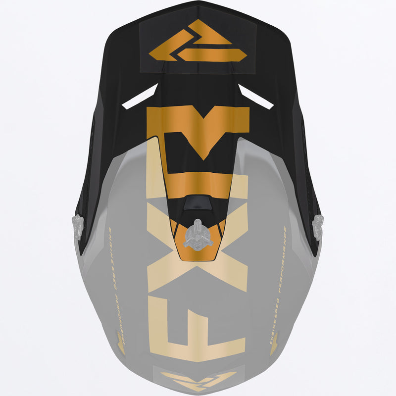 ClutchEvoLE_HelmetPeak_BlackGold_221729-_1062_front**hover**