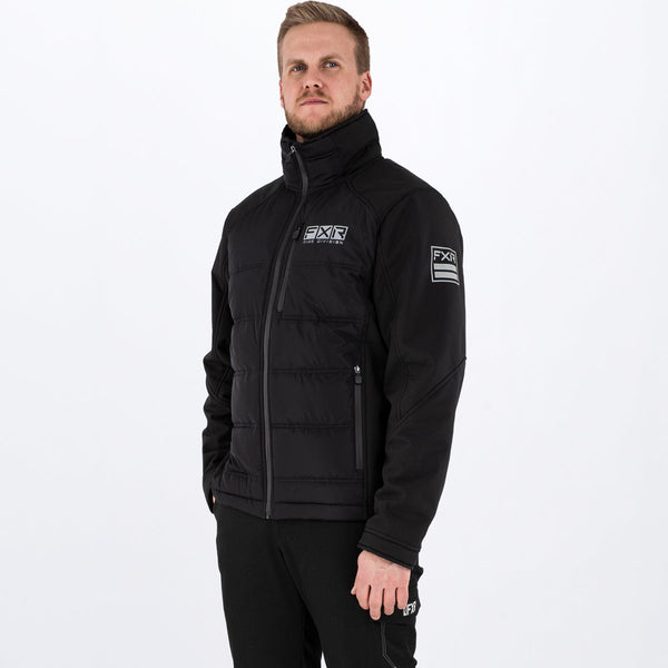 Miesten Podium Hybrid Synthetic Down ajotakki