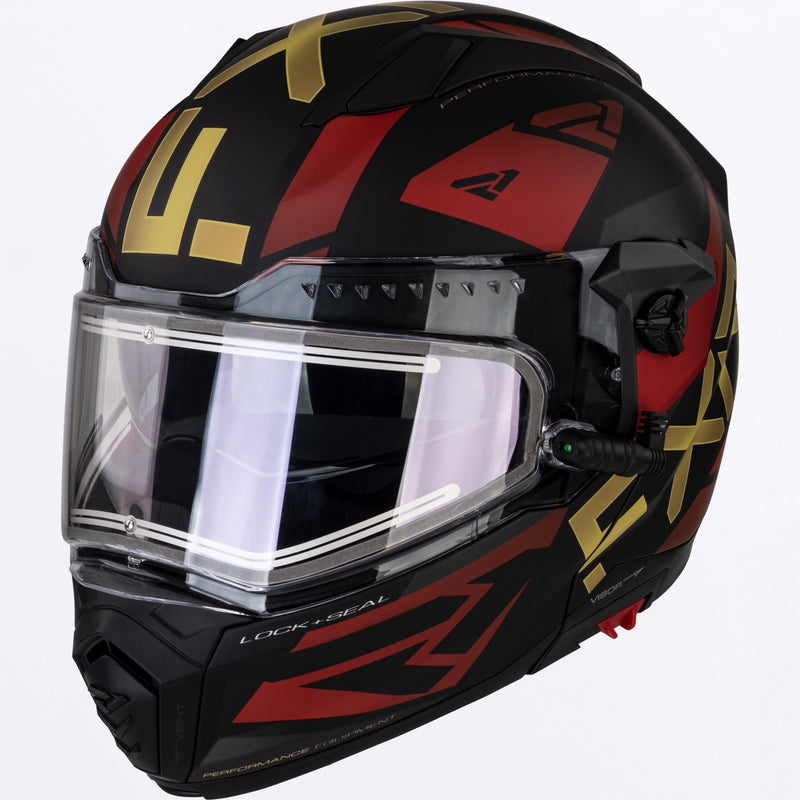 MaverickX_Helmet_BlackGoldRust_210623-_0862_front_nopeak