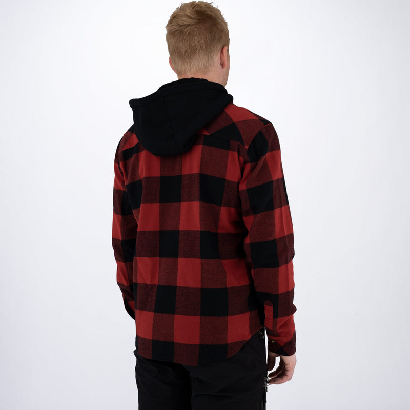Miesten hupullinen Timber Hooded Flannel pusero
